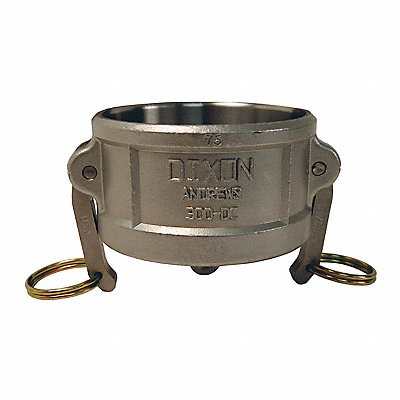 DIXON VALVE  COUPLING 200DCSS Cam and Groove Type DC Dust Cap SS 2