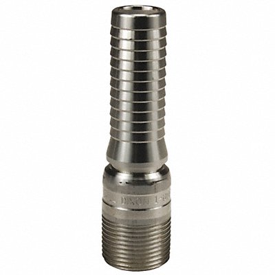 DIXON VALVE  COUPLING RST20CS Barbed Hose Fitting Hose ID 1-1/2 NPT