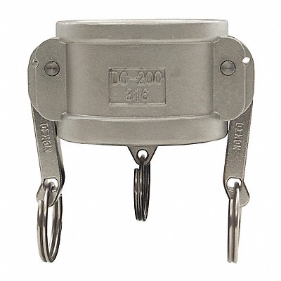 DIXON VALVE  COUPLING G300DCSS Cam and Groove Dust Cap SS 3