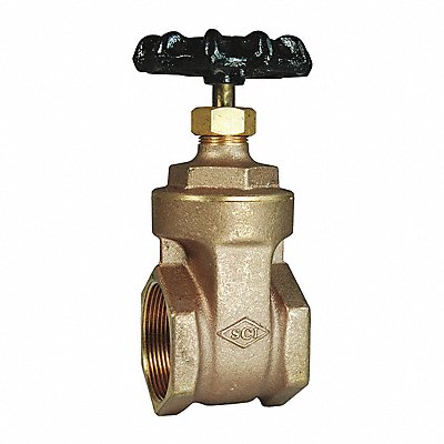 DIXON VALVE  COUPLING BGV125 Brass Gate Valve 1-1/4