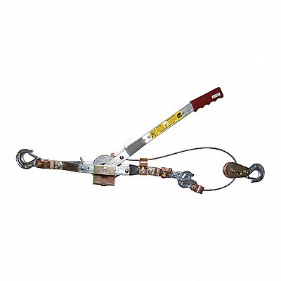 MAASDAM 144C6 Cable Puller 1 to 2 t 12 ft Cable USA