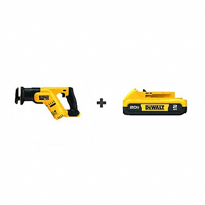 DEWALT DCS387BDCB203 Cordless Recip Saw Kit 2900 SPM 20VDC