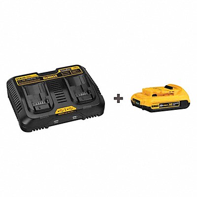 DEWALT DCB102DCB203 Battery Charger Kit Li-Ion