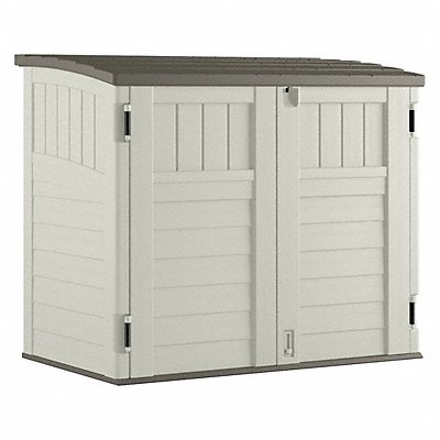 SUNCAST BMS2500 Horizontal Resin Shed 34 cu ft.