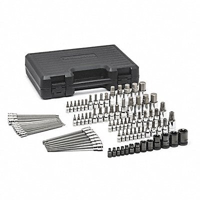 GEARWRENCH 80742 SAE/Metric Hex Bit Socket Set 84pcs.
