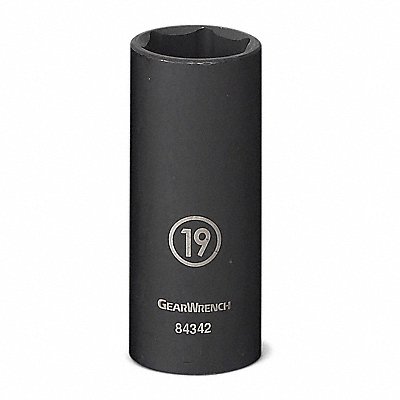 GEARWRENCH 84334N Deep Impact Socket 3/8 Drive 6pt. 11mm