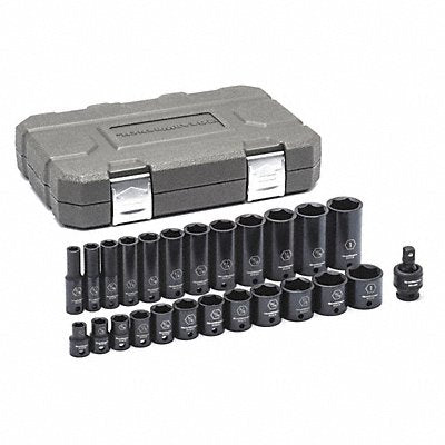 GEARWRENCH 84919N SAE Impact Socket Set 3/8 D 6pt. 25pcs.