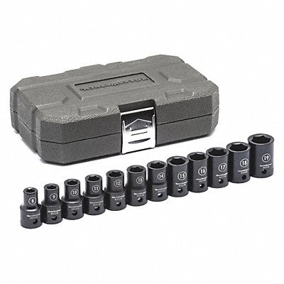 GEARWRENCH 84930N Metric Impact Socket Set 1/2 D 12pcs.