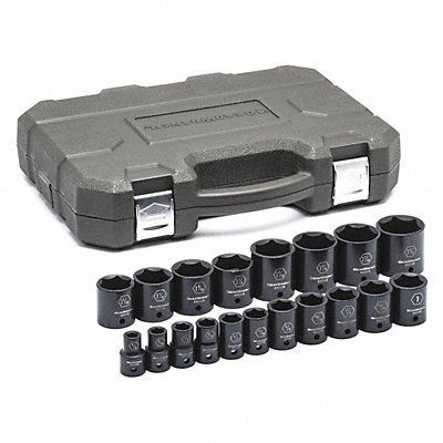 GEARWRENCH 84932N SAE Impact Socket Set 1/2 D 19pcs.