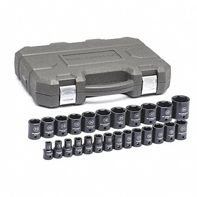 GEARWRENCH 84933N Metric Impact Socket Set 1/2 D 25pcs.