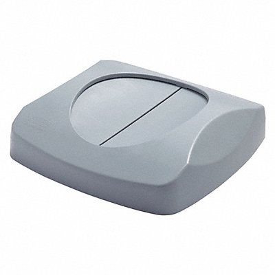 RUBBERMAID COMMERCIAL PRODUCTS FG268988Grey Swing In Top 16x16x4 Grey