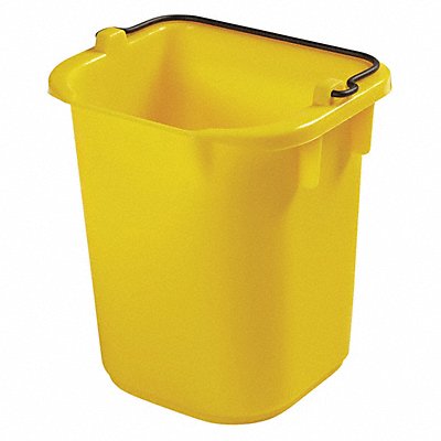 RUBBERMAID COMMERCIAL PRODUCTS 1857374 Disinfecting Pail 5 qt Yellow
