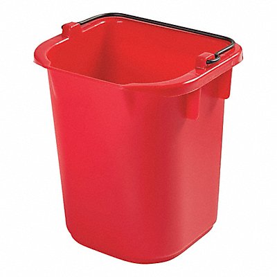RUBBERMAID COMMERCIAL PRODUCTS 1857375 Disinfecting Pail 5 qt Red
