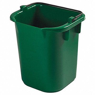 RUBBERMAID COMMERCIAL PRODUCTS 1857377 Disinfecting Pail 5 qt Green