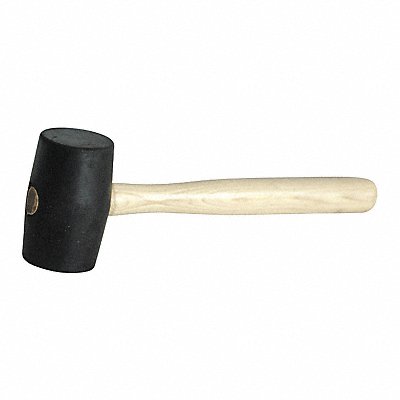 KEYSCO TOOLS 77288 Mallet Rubber 24 oz Black