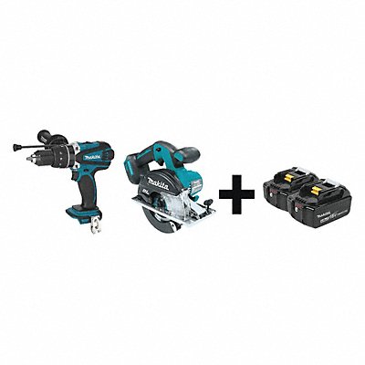 MAKITA XPH03ZXSC02ZBL1840B2 Cordless Combination Kit 2 Tools 18V DC