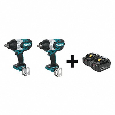MAKITA XWT07ZXWT08ZBL1840B2 Impact Wrench Cordless Compact 12VDC
