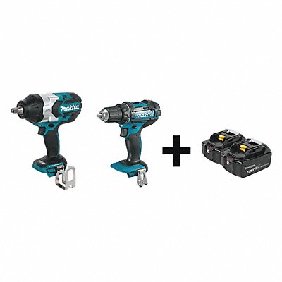 MAKITA XWT08ZXFD10ZBL1840B2 Cordless Combination Kit 2 Tools 18V DC