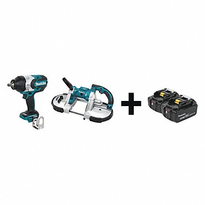 MAKITA XWT08ZXBP02ZBL1840B2 Cordless Combination Kit 2 Tools 18V DC