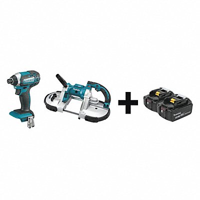 MAKITA XDT11ZXBP02ZBL1840B2 Cordless Combination Kit 2 Tools 18V DC