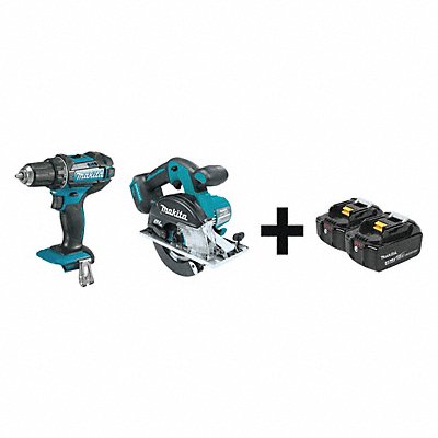MAKITA XFD10ZXSC02ZBL1840B2 Cordless Combination Kit 2 Tools 18V DC