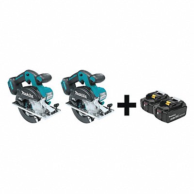 MAKITA XSC02ZXSC02ZBL1840B2 Cordless Circular Saw Kit 18V 4.0Ah