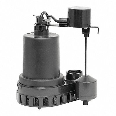 DAYTON 92341 Sump Pump Cast Iron 1/3 HP