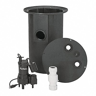 FLOTEC FP400C Sewage Pump System 2/5 hp 115V AC