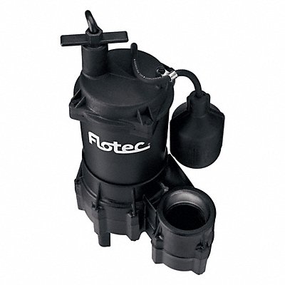 FLOTEC FPSE3200A SewageEjectorPump 8ft 0.4hp 115VAC