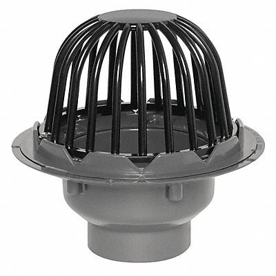 OATEY 78012 PVC Roof Drain w/ABS Dome and Guard 2