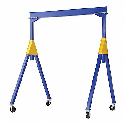 VESTIL FHSN410 Fixed Ht. Stl Gantry Crane 4K 10 Ft Kd
