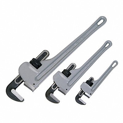 WILLIAMS JHW13542 Aluminum Pipe Wrench Set 3pcs.s