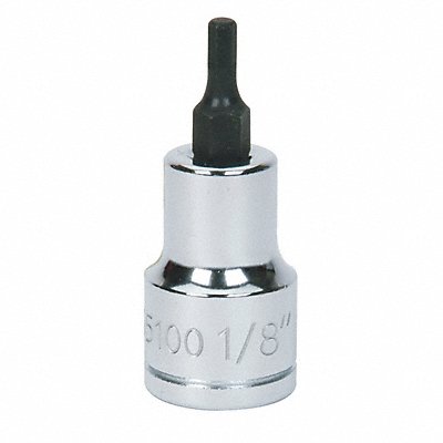 WILLIAMS 35101 Hex Bit Socket 3/8 D 9/64