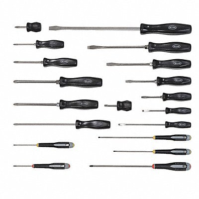 WILLIAMS 100P19MD Premium Mixed Screwdriver Set 19pcs.