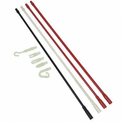 KLEIN TOOLS SRS56038 Polymer Fish Rod Set Glow-In-The-Dark