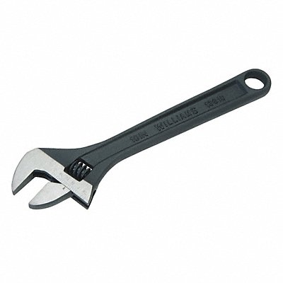 WILLIAMS 13624A Adjustable Wrench Black 24