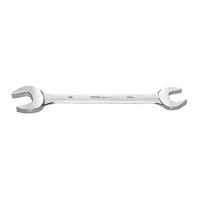 WILLIAMS 1731B Wrench Open End 13/16x7/8 Satin Chrome
