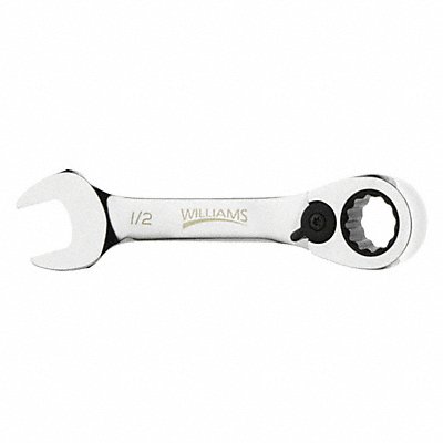 WILLIAMS 1214RSC Super Combination Wrench 12 pt. 7/16 Red
