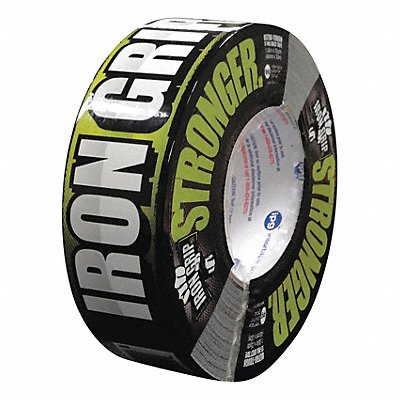 IRON GRIP AC617 Tape Polyeth Coated Black 48mmx32M PK12