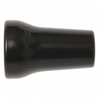 LOC-LINE 59863BLK Round Nozzle Black 1/2 PK50