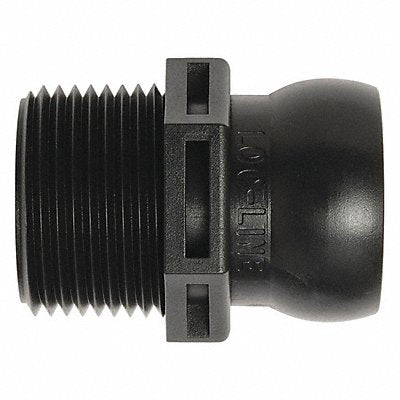 LOC-LINE 69545BLK NPT Connector Black 3/4 PK50
