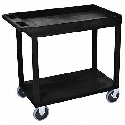 LUXOR EC12HDB Cart 1 Tub 1 Flat Shelf 18 x32