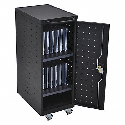 LUXOR LLTP12B Chromebook Charging Cart (12)Unit