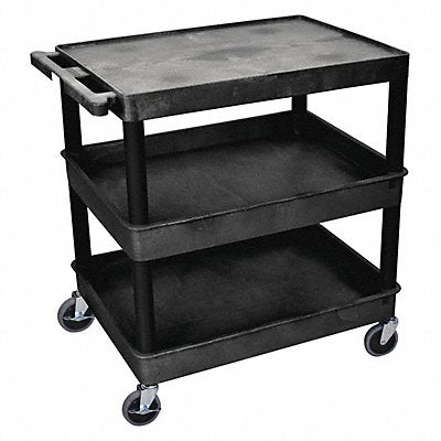 GRAINGER TC211B Utility Cart 400 lb Load Cap. PE