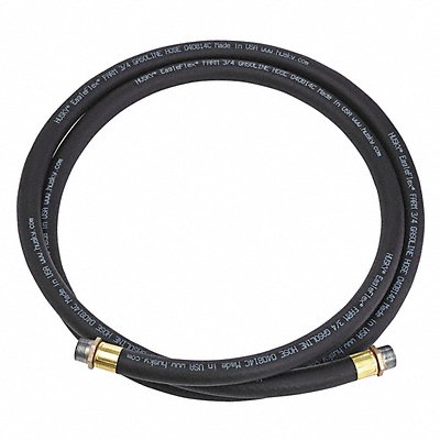 HUSKY FT012S12B Fuel Hose 3/4 NPT Inlet 12 ft L