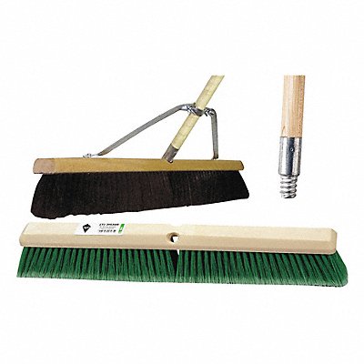 TOUGH GUY 59JM42 Push Broom 60 in Handle L 36 in Face
