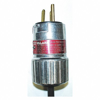 AIR SYSTEMS INTERNATIONAL ELAP15231 Plug Explosion-Proof 15 amp 125VAC