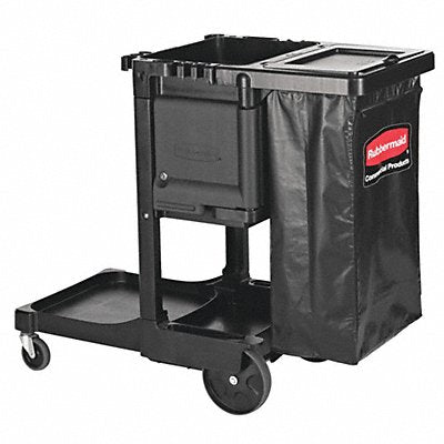 RUBBERMAID COMMERCIAL PRODUCTS 1861430 Cleaning Cart 38 in H 32 gal Cap.