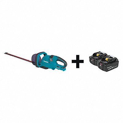 MAKITA XHU04ZBL1840B2 Hedge Trimmer Kit w/ 2 batteries