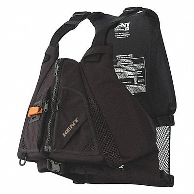 KENT SAFETY 15160100000000 Life Jacket XL/2XL 15.5lb Foam Black